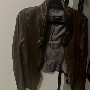Real leather jacket